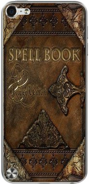 Trendy Accessories Magic Spell Book Design Pattern Image Vinyl Decal Sticker Skin for iPod Touch (5th Gen&2012)