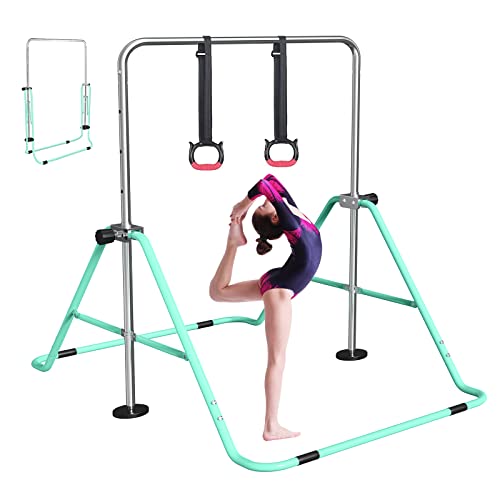 Gymnastikstange Kinder Reckstange Indoor Outdoor Faltbar Höhenverstellbar