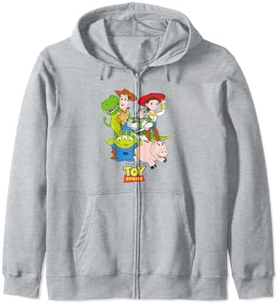 トップス print hoodie 1 toys Amazon.com: Disney Pixar Toy Story Andy's Toys Group Shot Zip