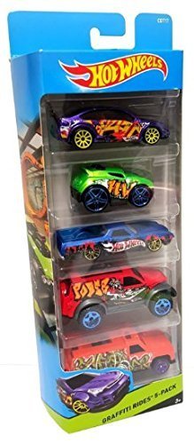 Hot Wheels Graffiti Rides 5-Pack