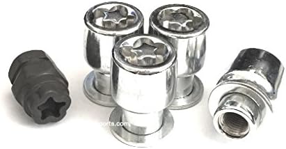 AVN Motorsports (4) 14x1.5 MAG Wheel Locks W/ (1) Puzzle Key Anti Theft Security Lug Nuts