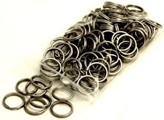 Stainless Steel Key Rings 1/2" (12mm) Split Ring, (500 pcs)