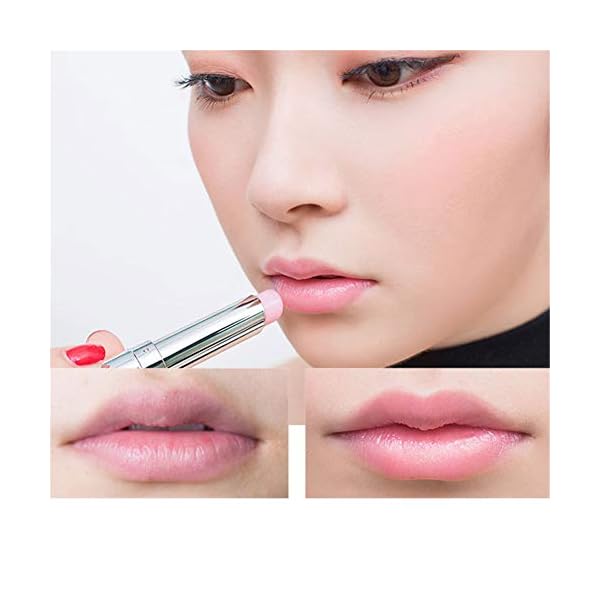 BEEXY-2-Pack-Natural-Fruity-Flavored-Moisturising-Lip-Balm-Long-Lasting-Crystal-Lipsticks-Lip-Care-Lip-Plumper-Chapstick-for-Dry-LipsLemon-Strawberry-Flavored BEEXY 3 Pack Natural Fruity Flavored Moisturising Lip Balm, Long Lasting Crystal Lipsticks Lip Care Lip Plumper…