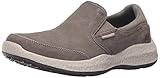 Skechers USA Men's Bursen Ellken Slip-On Loafer, Khaki, 10 M US