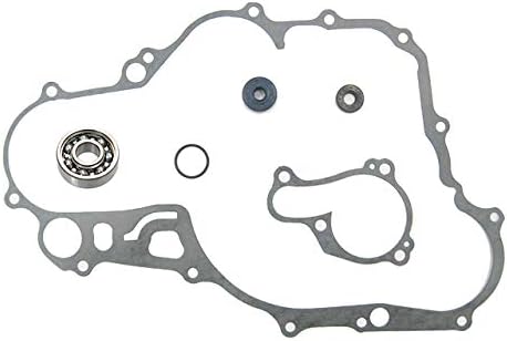 Outlaw Racing Complete Water Pump Rebuild Repair Kit Includes Bearing Shaft Gasket Seal Compatible with Yamaha WR450F YZ450F