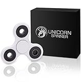 New 2017 v2.0 Tri Spinner Fidget Toy Anxiety Relief - Helps Reduce Stress and Racing Mind Due to ADD ADHD - Super Spin 1-3 min EDC gadget - Smooth - Carry Pouch - Non 3D - Dirt resistant