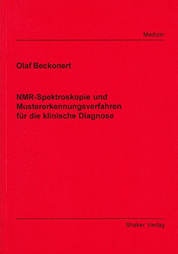 Buch Nmr Spektroskopie Und Mustererkennungsverfahren Für Die - 