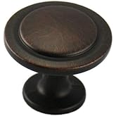 Cosmas 25 Pack 5560ORB Oil Rubbed Bronze Cabinet Hardware Round Knob - 1-1/4" Diameter