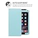 Snugg Leather Kick Stand Case for Apple iPad Air 2 - Baby Blue