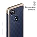 Caseology Parallax for Google Pixel 2 XL Case (2017) - Award Winning Design - Navy Blue