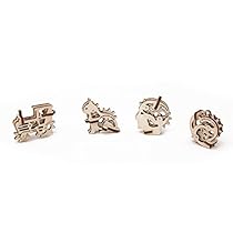 Tribka-Trinkets by Ugears Is Mechanical 3D Puzzle Brainteaser for Kids and Adults