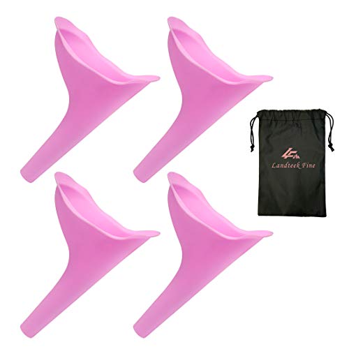 Landteek Female Urination Device Travel Camping Outdoor Standing Pee