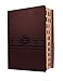 MEV Bible Personal Size Large Print Cherry Brown Indexed: Modern English Version