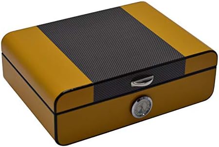 XYYHZ Cedar Cigar Humidor/portable with hygrometer and humidifier Travel humidor Large capacity mute
