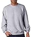 Jerzees 562 8 oz. 50/50 Crew Neck Sweatshirt-Ash - X-Large
