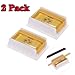 Violin Rosin Natural Low Dust for Viola and Rosin Cello for Bows 2 Pack