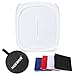 Neewer® 16x16 inch/40x40 cm Photo Studio Shooting Tent Light Cube Diffusion Soft Box Kit with 4 Colors Backdrops (Red Dark Blue Black White) for Photography