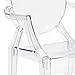 EdgeMod Burton Arm Chair in Clear