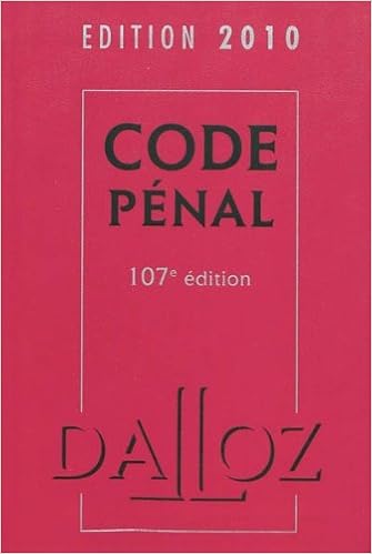 Code pénal, by Yves Mayaud Code pénal, by Yves Mayaud