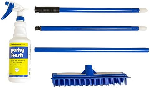 Groom IndustriesCS39QTBROOM Perky Carpet Broom with Fresh Touch Up & Soil Remover