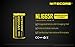 2x NITECORE NL1665R 650mAh 16340 Built-in Micro-USB Rechargeable Li-ion Battery with Lumen Tactical Micro-USB to USB Charging Cable