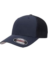 Flexfit Trucker Mesh Fitted Cap, Navy, OS