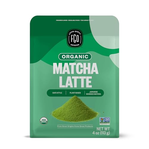 FGO Organic Matcha Latte Powder