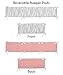 Sweet Jojo Designs 9-Piece Coral, Mint and Grey Woodsy Deer Girls Baby Bedding Crib Set with Bumper