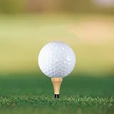 Zivisk Bamboo Golf Tees 38mm 100 Count 1-1/2 inch Natural Color view 3