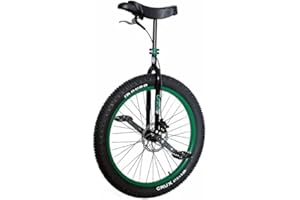Nimbus 27.5" Oracle Unicycle - Mountain - Green Rim, Black Frame