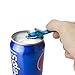 Mandydov 24-Pack Solid Aluminum Pocket Key Chain Beer Bottle Opener Claw Bar