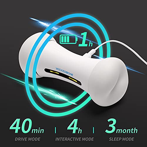 Wickedbone Smart Bone, Interactive Dog Toys, APP Control Smart Electronic Automatic Pet Toys