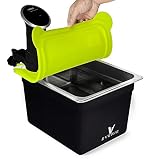 EVERIE Sous Vide Container 12 Quart with Silicone Collapsible Lid and Neoprene Sleeve for Anova 800w 900w and AN500-US00 1000w