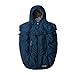 7 A.M. Enfant Pookie Poncho (Metallic Prussian Blue)