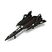 Lockheed SR-71 Blackbird Long-Range Reconnaissance Aircraft Tailwinds 2011 Maisto Fresh Metal Series Die-Cast Airplane Collection