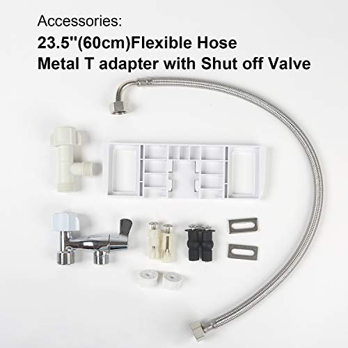 Hibbent Round Bidet Toilet Seats,Bidet Toilet Attachment,Bidet Parts
