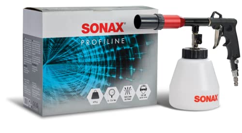 SONAX PowerAir Clean (1 piece) compressed air operated suction cup gun for interior cleaning of vehicles, item no. 04958410