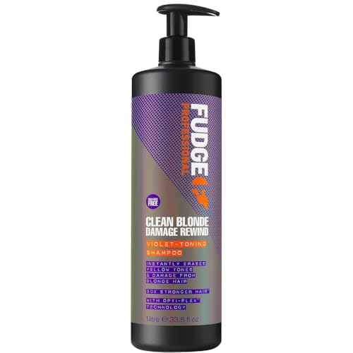 EASO MAGNO Fudge Clean Blonde Damage Rewind Violet-Toning Shampoo 1L – klassischer Duft