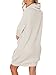 Simplee Women's Winter Warm Loose Turtleneck Oversized Pullover Sweater Dress