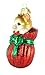 Old World Christmas Lover Collection Glass Blown Ornaments for Christmas Tree, Letting Cat Out