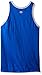 Champion Men's Classic Jersey Ringer Tank Top, Surf the Web/Oxford Gray Heather, S