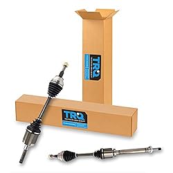 TRQ New Complete Front CV Axle Shaft Assembly Pair