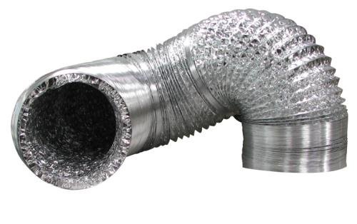 UPC 870883005900, Ideal-Air 904175 Flex Ducting, 8&quot; x 25&#39;, Silver