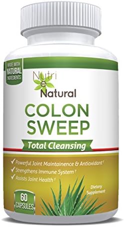 Premium Colon Sweep - Gentle &amp; Effective Natural Cleansing - 60 Capsules Enabling 2 x 15 Day Cleanses