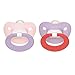 NUK Juicy Puller Silicone Pacifier, 0-6 Months, Assorted Colors, 1 pk