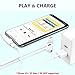 for iPhone 7 Plus Headphone Lightnįng Jack Adapter for iPhone 8 Headphone Jack Adaptor 4 in 1 Dual Lightnįng [Audio+Charge+Call+Volume Control ] for iPhone R/Xs Max/XR/8 Plus Splitter for All iOSthumb 3