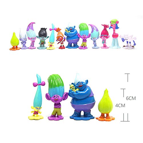 3 Evursua+12pcs+Trolls+Figures+Toppers