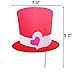 Valentine's Day Party Decorations Pastels Photo Booth Props,Mustaches Lips Hearts - 20 pieces