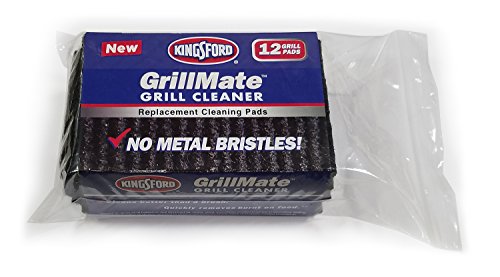 Kingsford 107746 GrillMate Replacement Pads 12 Ct. Grill Cleaner