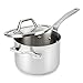 Calphalon AccuCore Stainless Steel Sauce Pan with Cover, 3-Quart